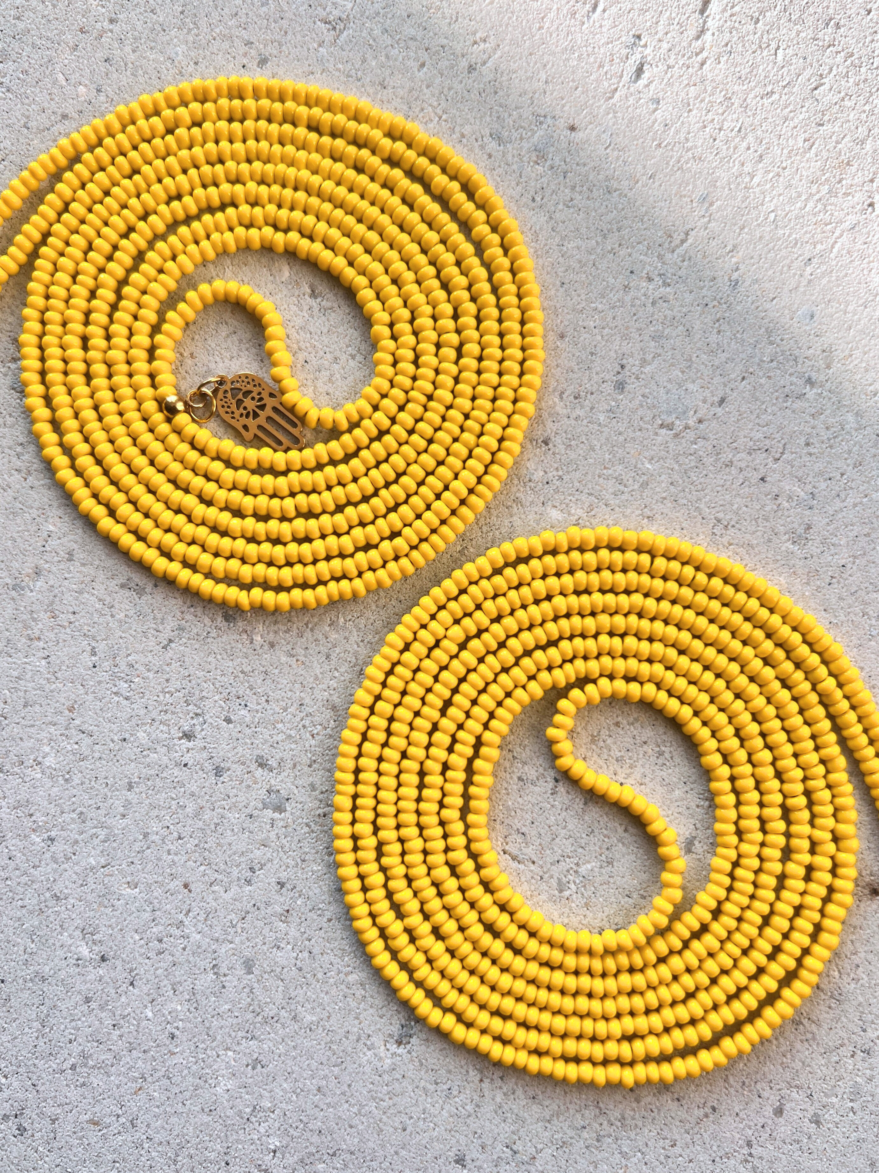 Pure Yellow Waistbead