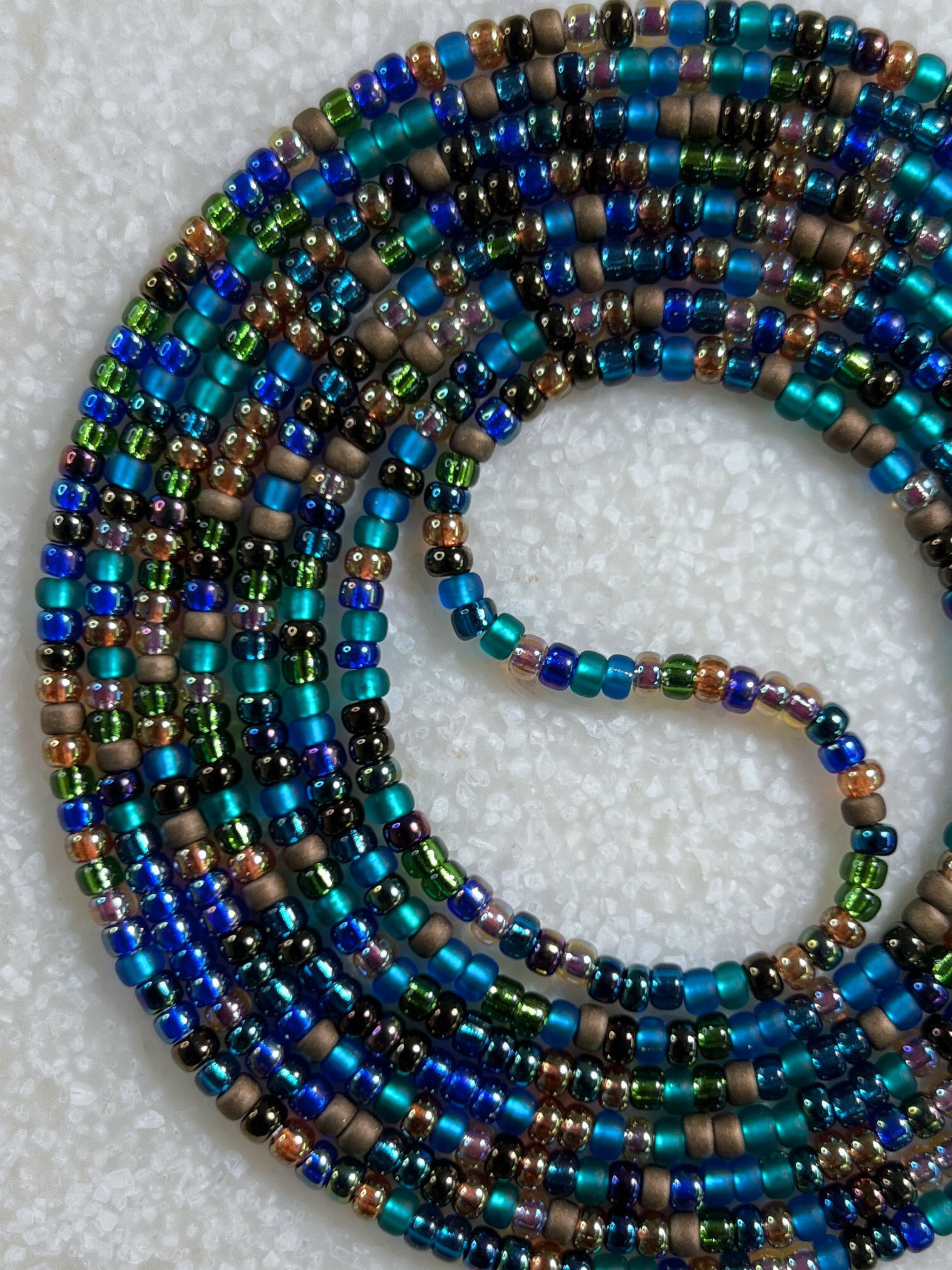 Peacock Waistbead