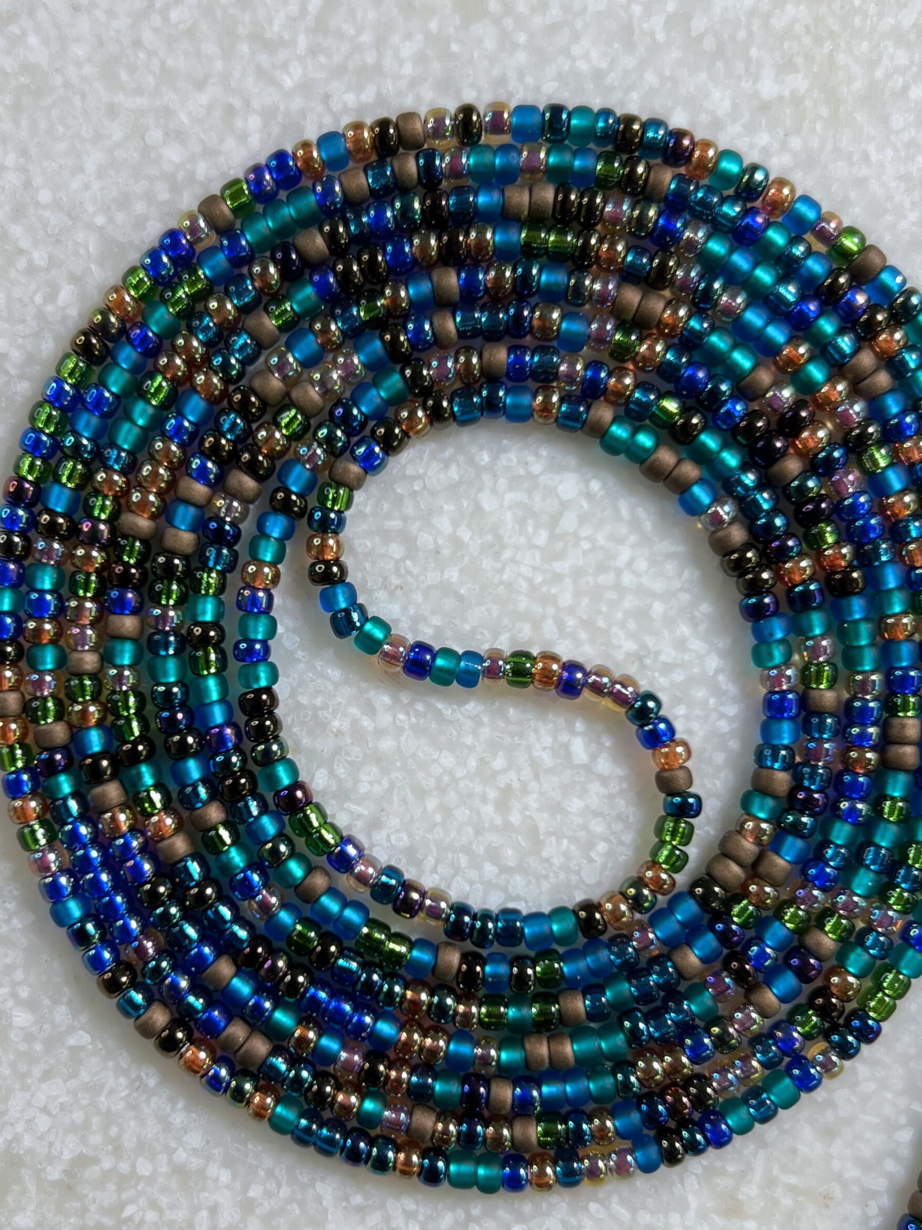 Peacock Waistbead