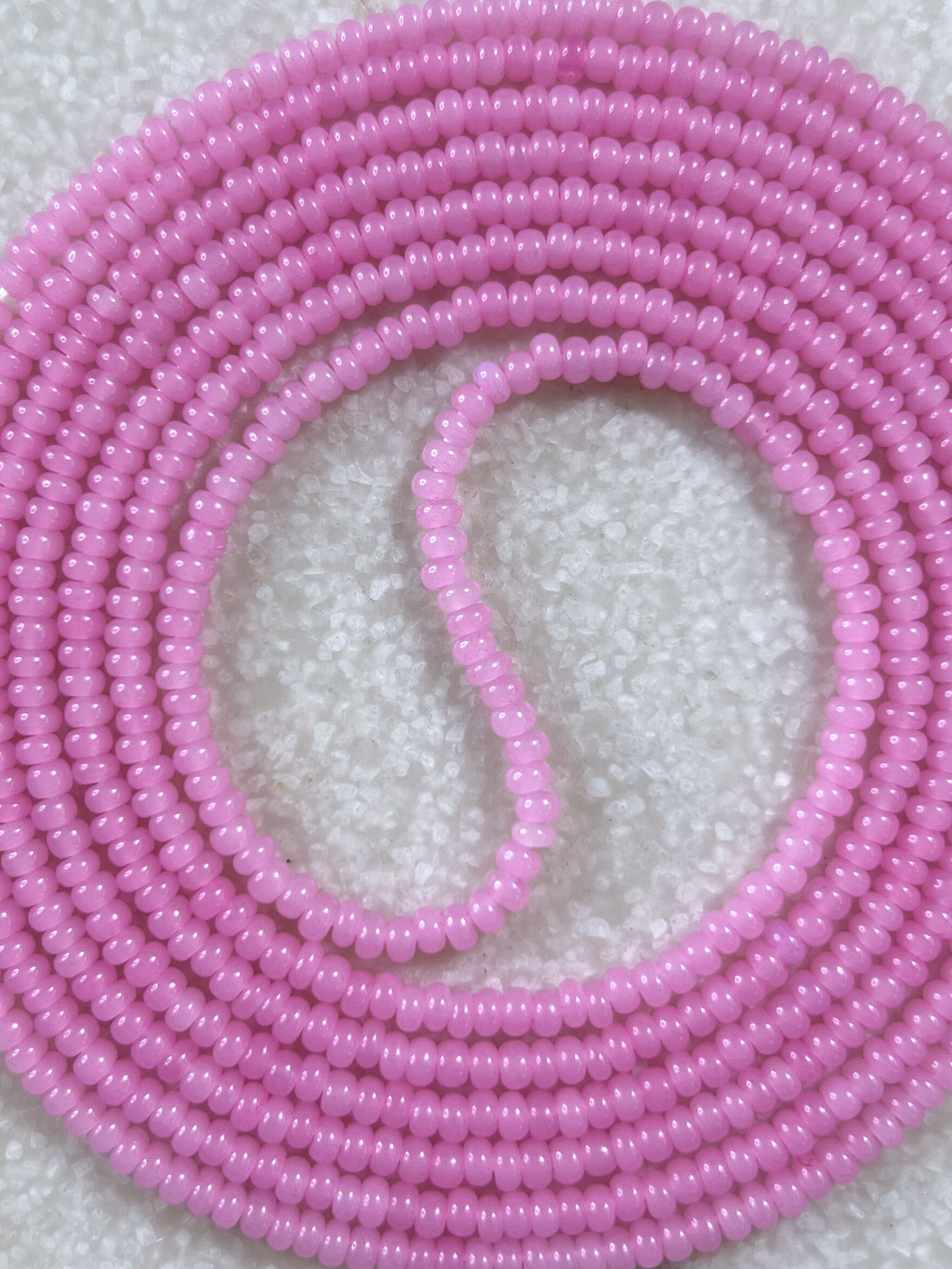 Pink Petals Waistbead