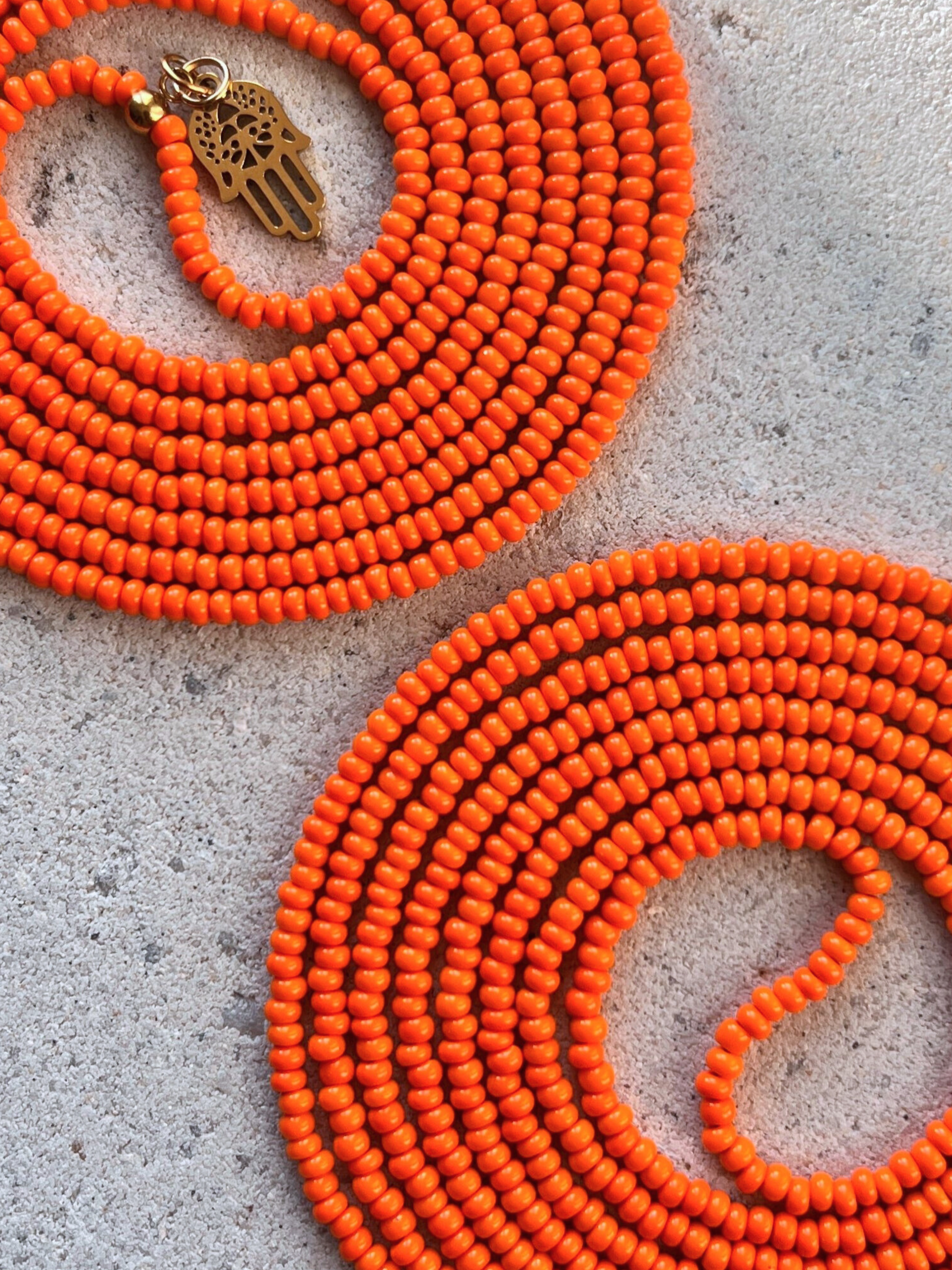 Pure Orange Waistbead