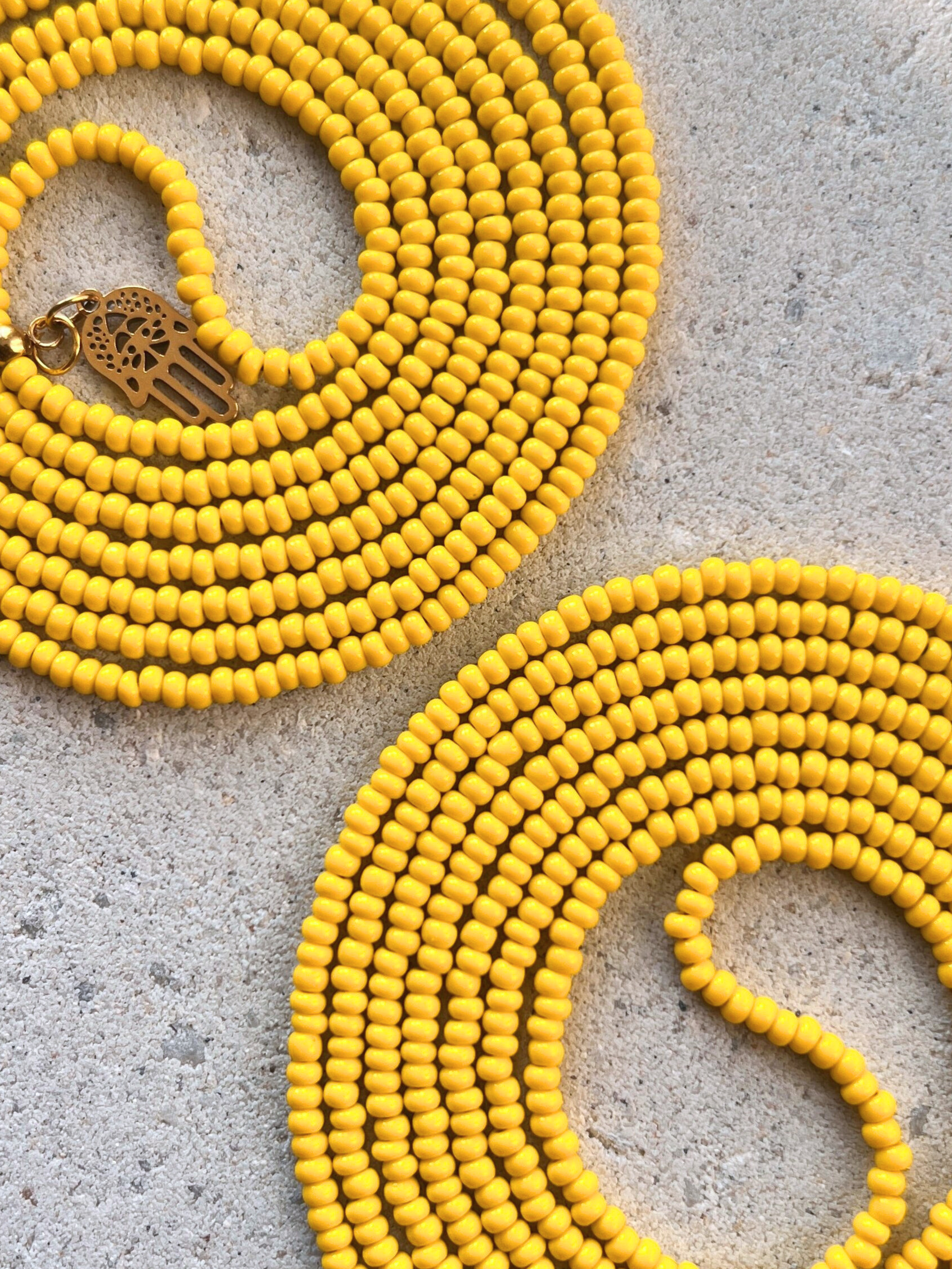 Pure Yellow Waistbead