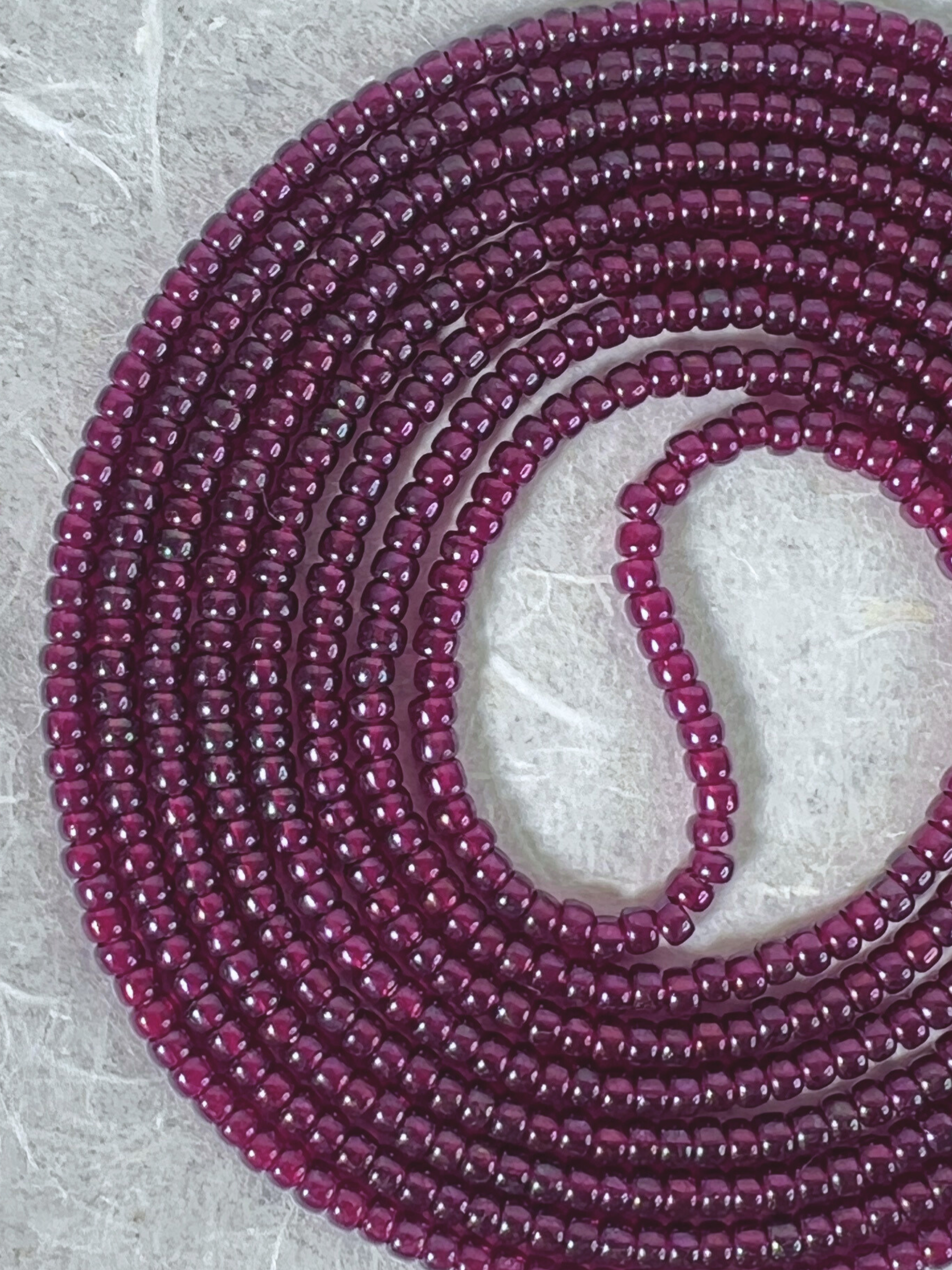 Cranberry Waistbead