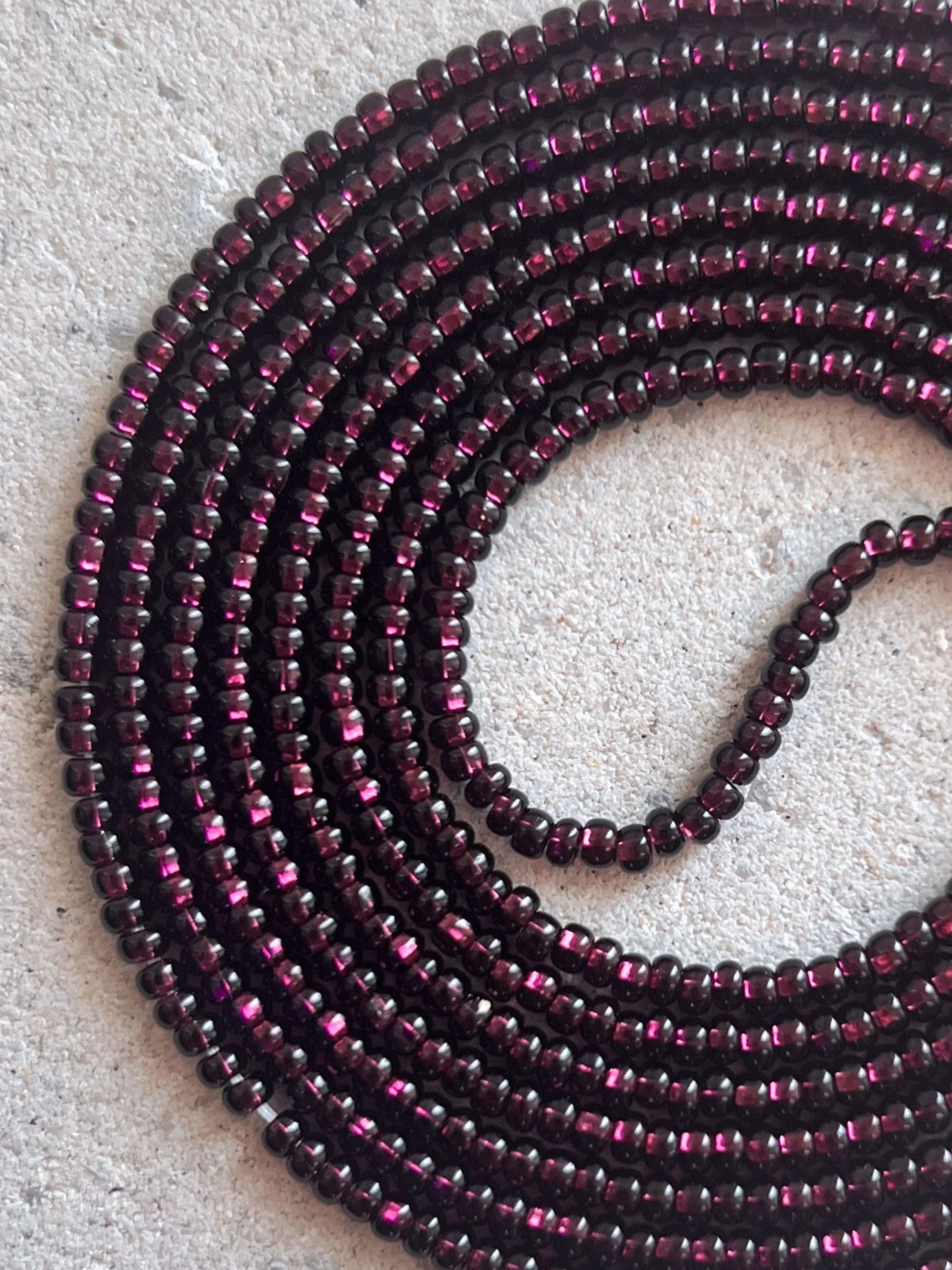 Plum Waistbead