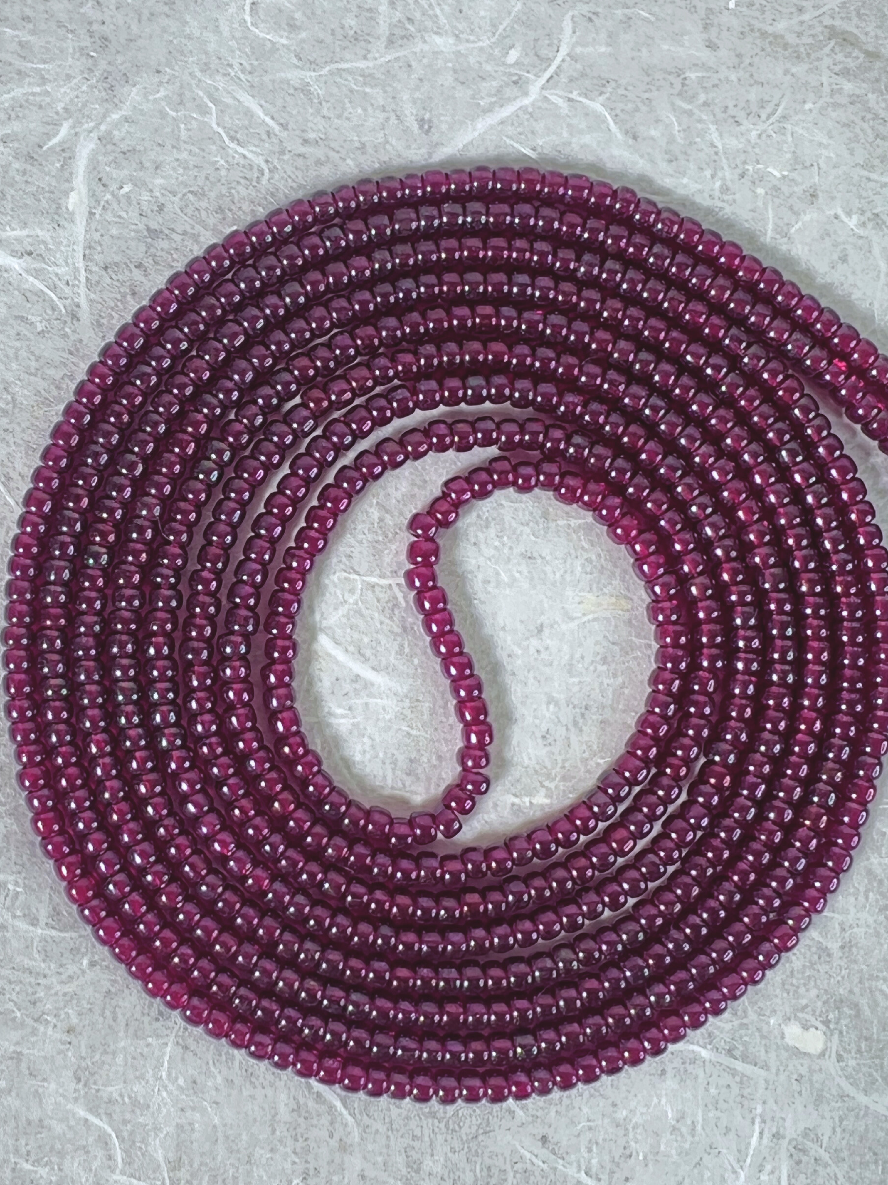 Cranberry Waistbead