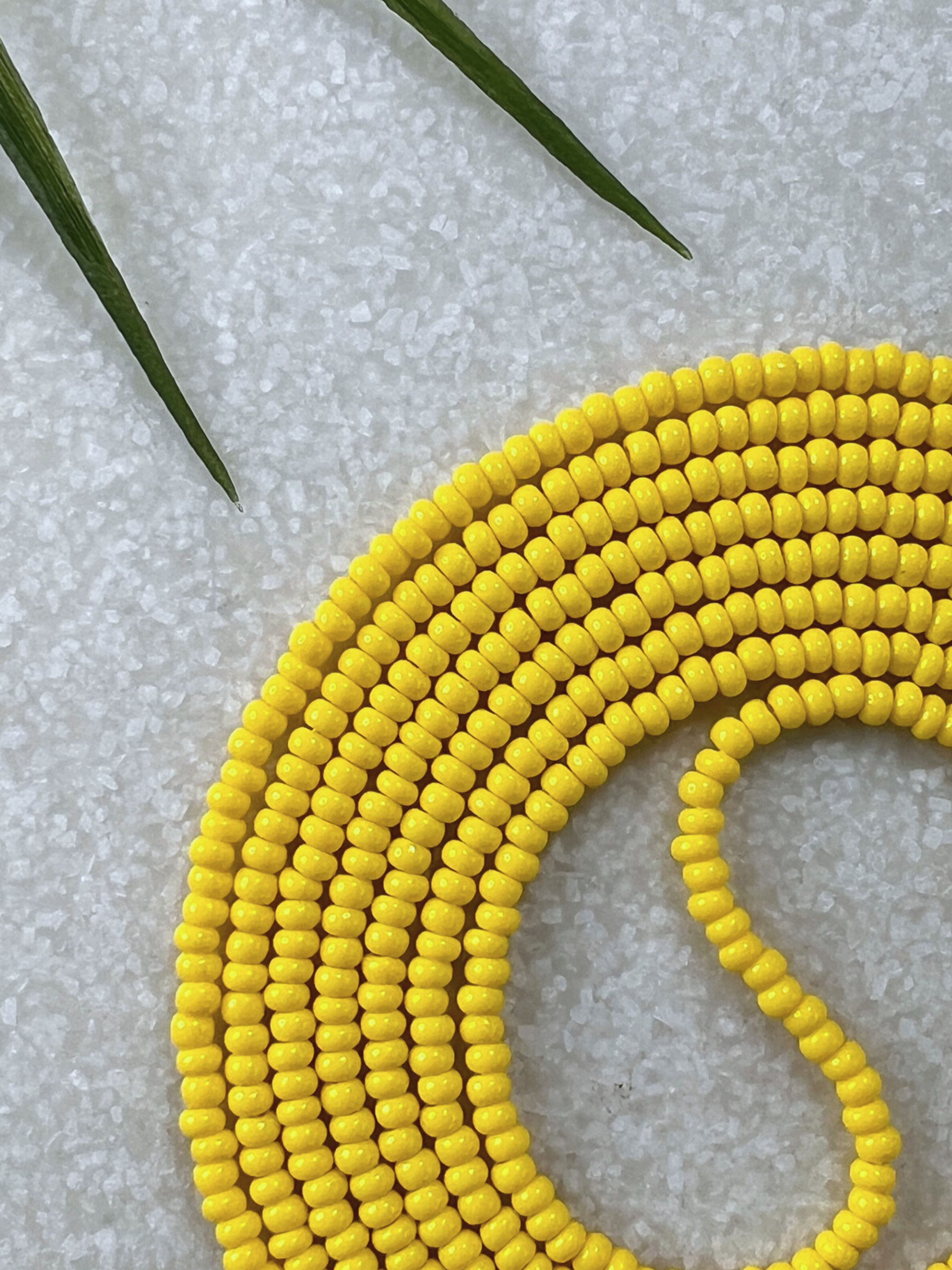 Pure Yellow Waistbead
