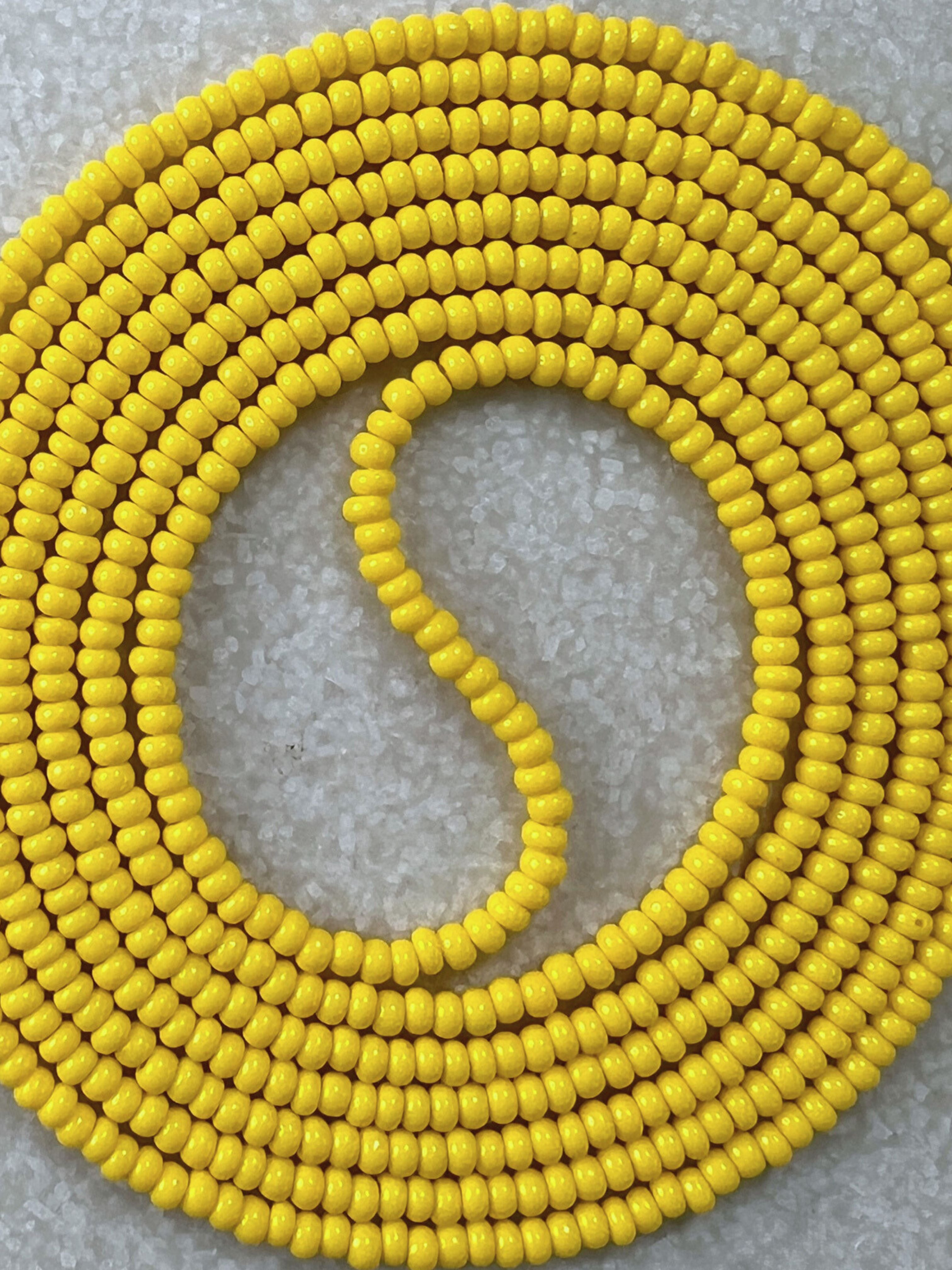 Pure Yellow Waistbead