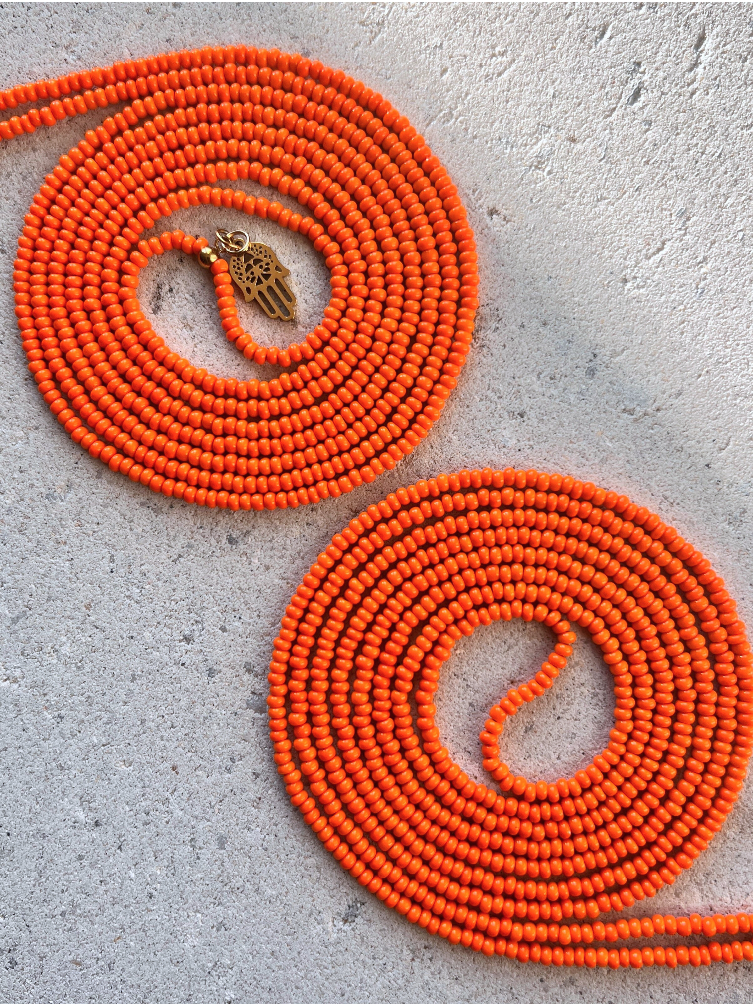 Pure Orange Waistbead